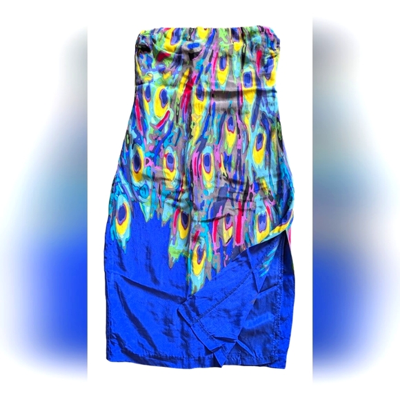Trina Turk Dresses & Skirts - Trina Turk dress, Size 0, Royal blue/ Multicolor.